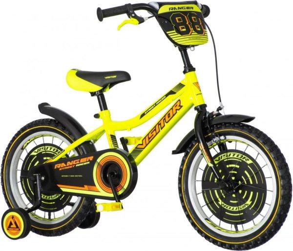KPC Ranger 16 sárga-fekete gyerek kerékpár