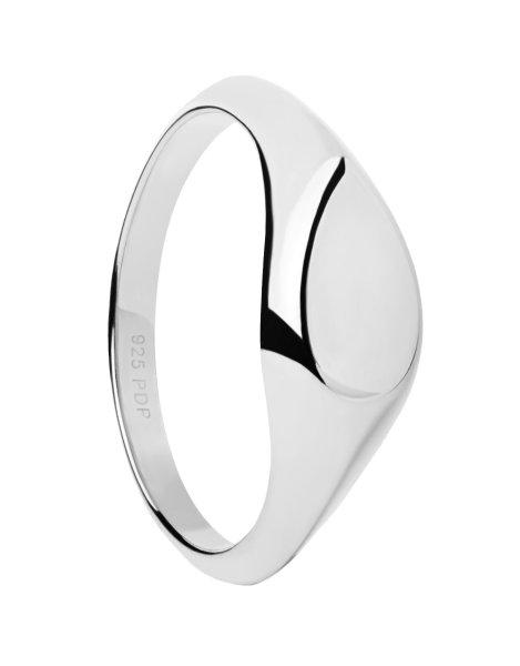 PDPAOLA Időtlen ezüst gyűrű Devi Vanilla AN02-A53 54 mm