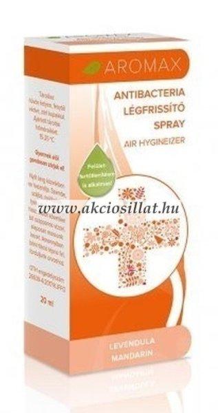 Aromax Antibacteria Légfrissítő Spray Levendula, mandarin 20ml
