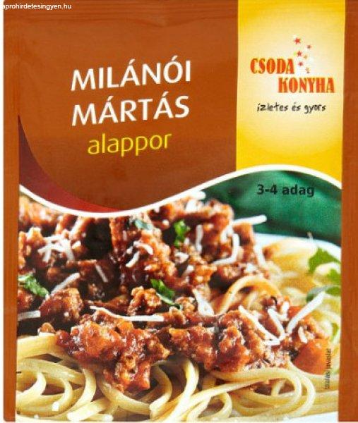 Csoda Konyha milánói mártás alappor 48g