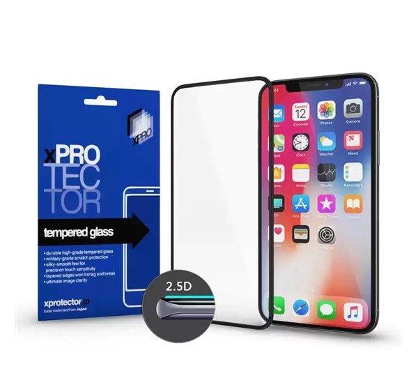 Apple iPhone 15 Pro Max Xprotector Tempered Glass Full 2.5D fekete 0.33
kijelzővédő üvegfólia