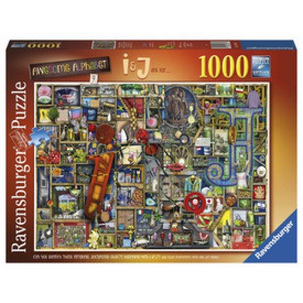 Puzzle 1000 db - Csodálatos ABC I J
