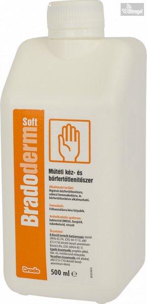 BradoMan Soft - higiénés kézfertőtlenítő - 500ml