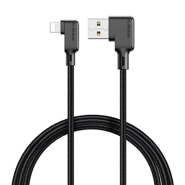 USB-A kábel a Lightning Mcdodo CA-7511-hez, 1,8 m (fekete)