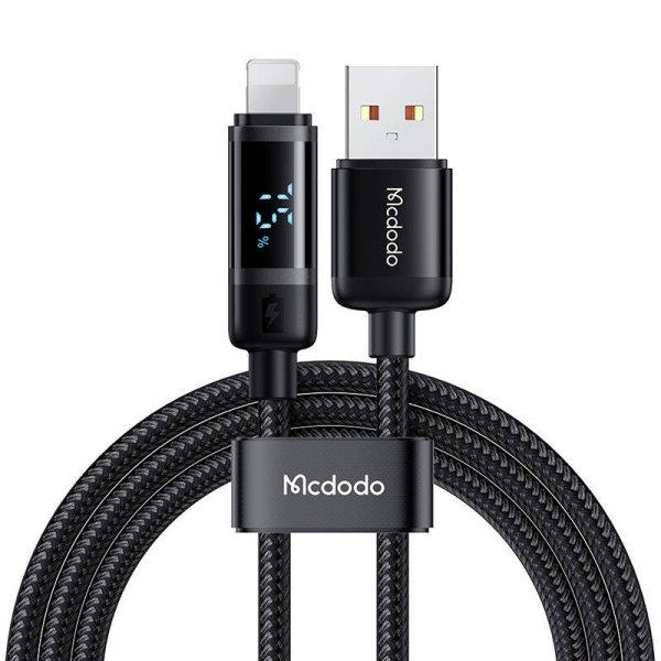 Mcdodo CA-5000 USB-A-Lightning kábel, 1,2 m (fekete)