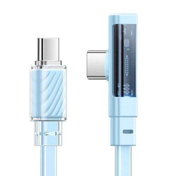 USB-C-USB-C kábel Mcdodo CA-3452 100 W 90 fok 1,2 m (kék)