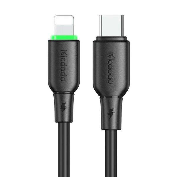 Mcdodo USB-C-Lightning kábel CA-4761 1,2 m (fekete)