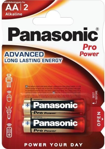 Panasonic Pro Power AA ceruza 1.5V szupertartós alkáli elemcsomag LR6PPG-2BP
