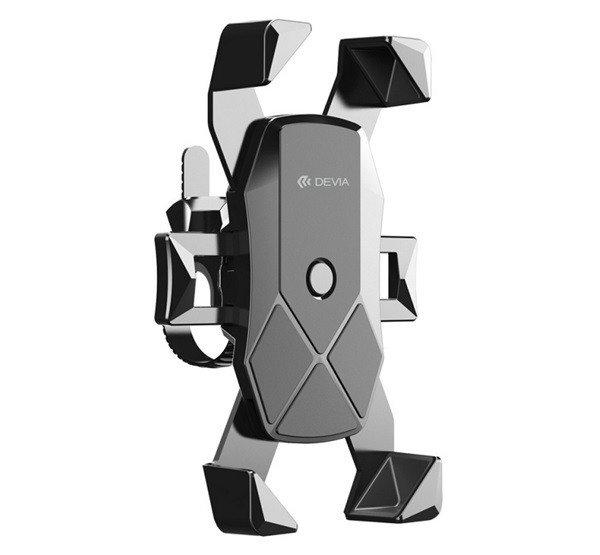 DEVIA VOYAGER kerékpáros és motoros telefontartó (univerzális, kormányra
rögzíthető, forgatható, 4.7 - 6" méret) FEKETE Motorola Z3, Apple
iPhone 2G, Apple iPhone 3G, Apple iPhone 3GS,