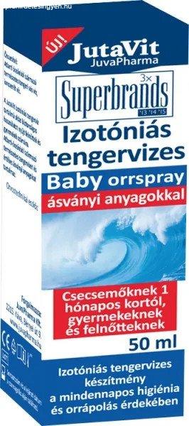 JutaVit Izotóniás tengervizes baby orrspray 50 ml