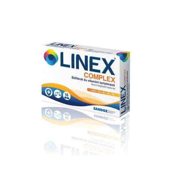 Linex Complex élõflórát tartalmazó étrendkiegészítõ kapsz 14x