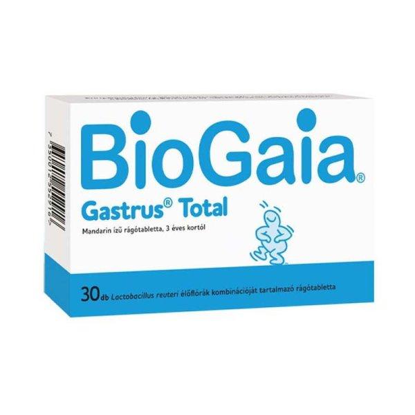 BioGaia Gastrus Total rágótabletta mandarin ízű