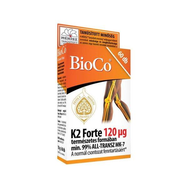 BioCo K2-vitamin forte 120 mcg tabletta 60x
