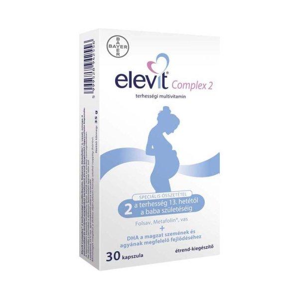 Elevit Complex 2 terhességi multivitamin lágyzselatin kapszula 30x