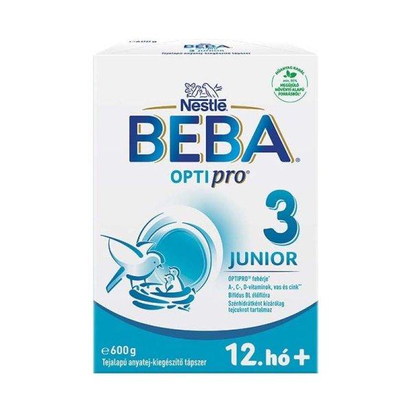 Beba Optipro 3 Junior tejalapú anyatej-kiegészítő tápszer 600 gr