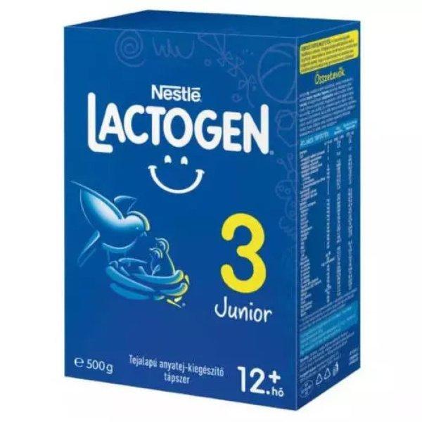 Lactogen Junior 3 tejalapú italpor 12 hótól 500 gr