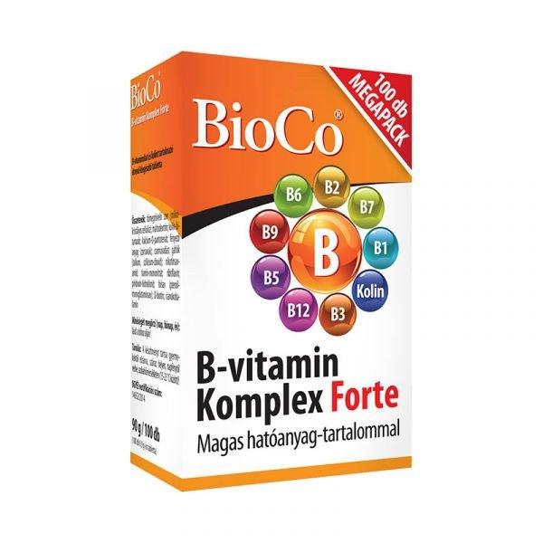BioCo Mega-B B-vitamin komplex filmtabletta 60x