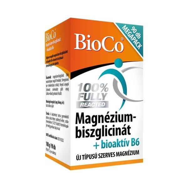 Bioco Magnézium-Biszglicinát + bioaktív B6-vitamin tabletta 90x