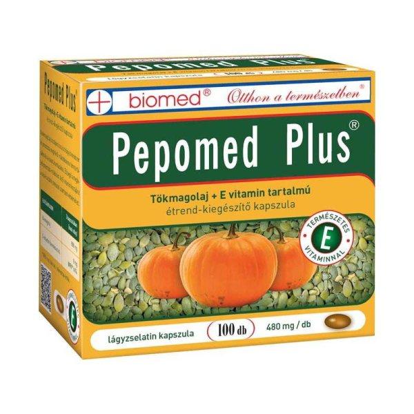 Biomed Pepomed Plus tökmagolaj kapszula 100x