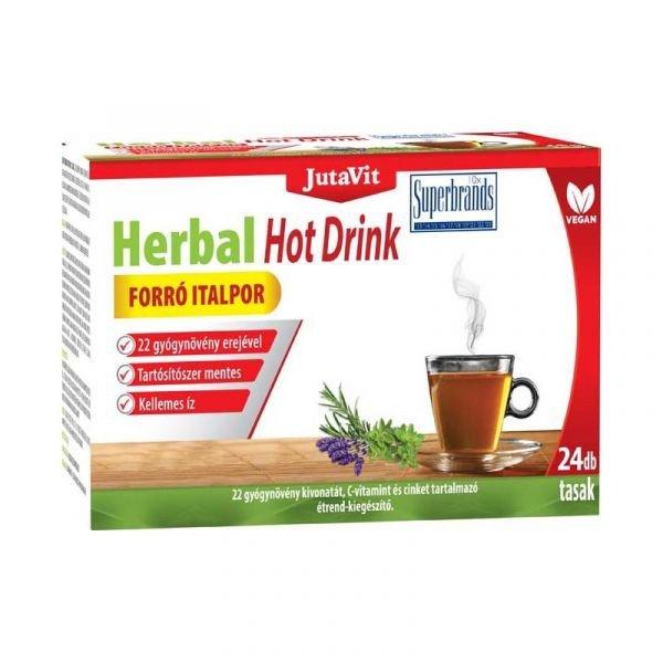 JutaVit Herbal Hot Drink forró italpor felnőtteknek 24X