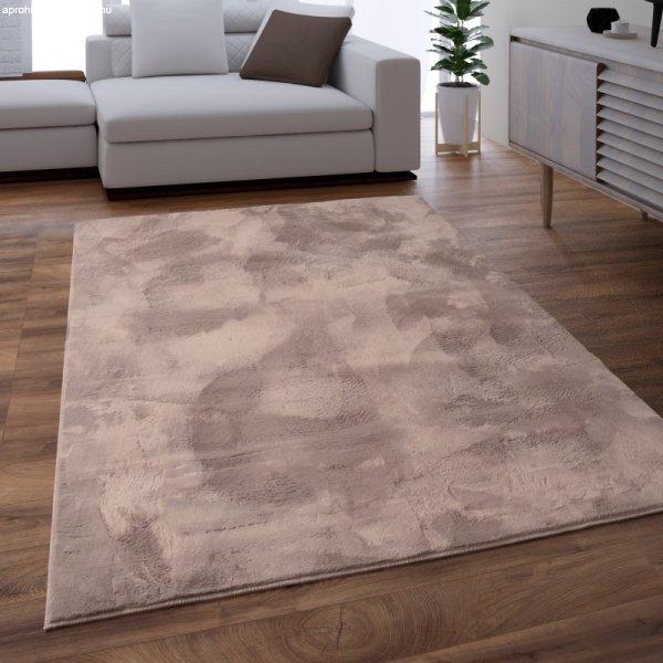 Shaggy szőnyeg mosható plüss hatású szőnyeg taupe 160x230 cm