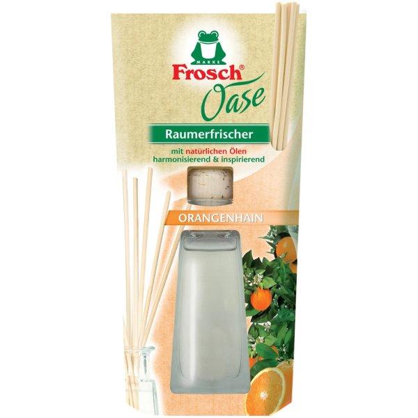 Légfrissítő 90 ml pálcikás Frosch Oase narancs
