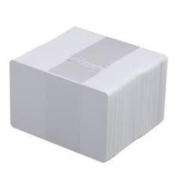 Zebra Plasztikkártya fehér (15 MIL) CR80, 100 db/doboz