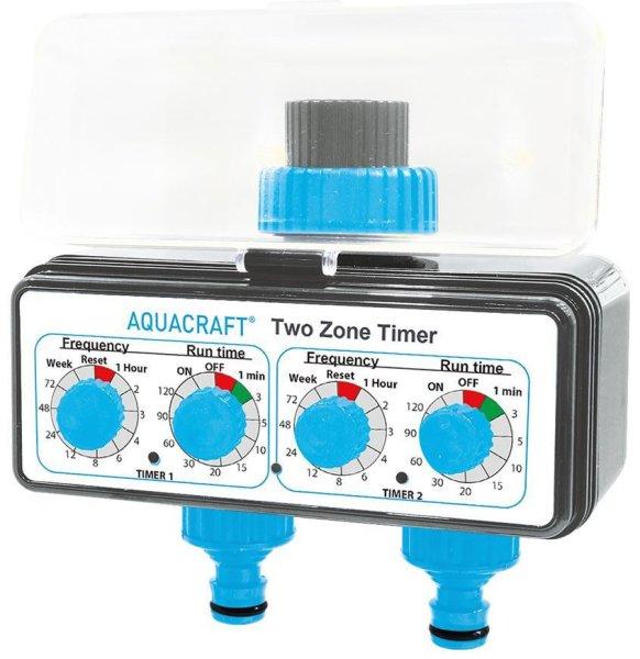 AQUACRAFT® Timer 290160, 3/4 ", TwoZone, 2xAA