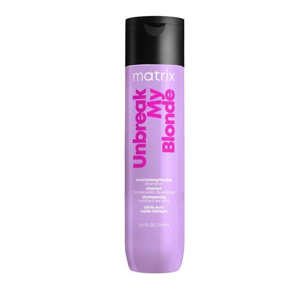 Matrix Erősítő sampon világosított hajra Total
Results Unbreak My Blonde (Strengthening Shampoo) 300 ml