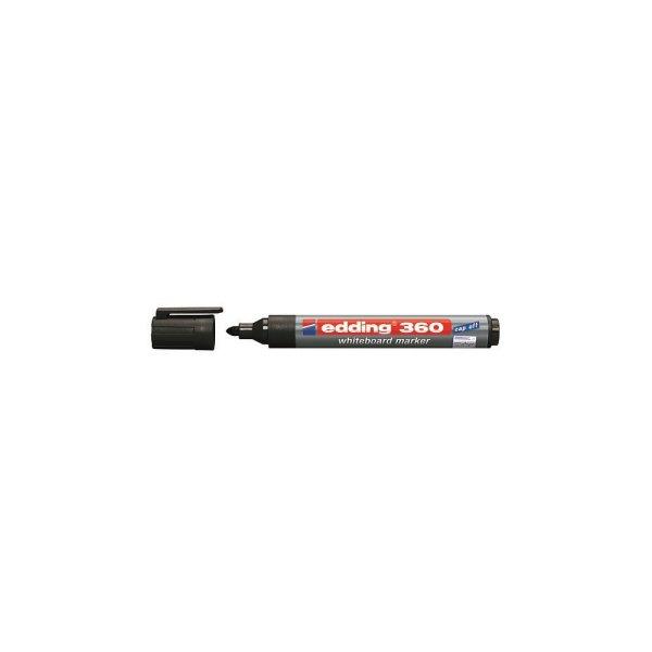 Táblamarker 1,5-3mm, kerek Edding 360 fekete