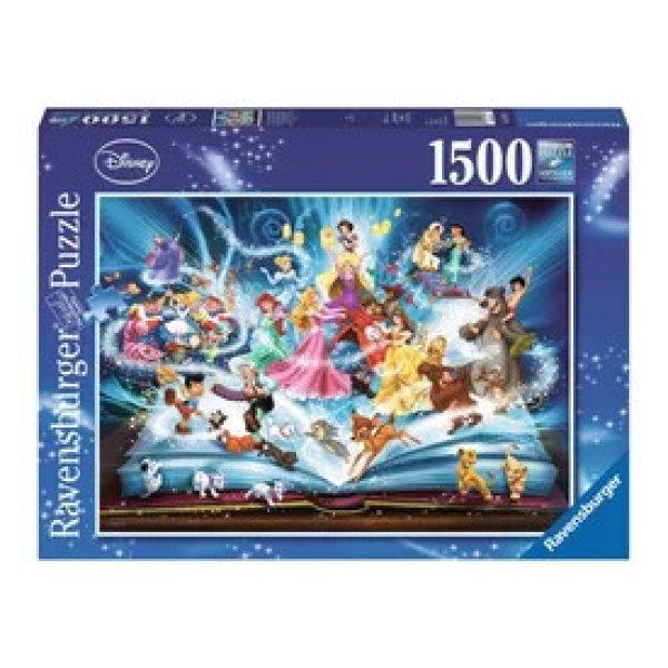 Puzzle 1500 db - Disney varázslatos mesekönyv