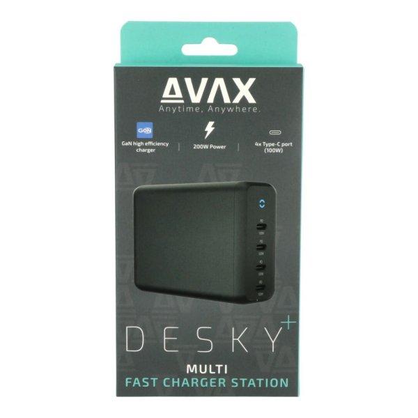 Avax DC637 DESKY+ 200W Charger Black