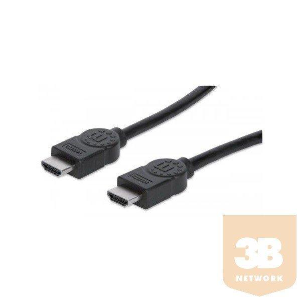 Manhattan HDMI kábel, monitor, HDMI/HDMI 15m, árnyékolt, fekete, Ethernet
Chanel