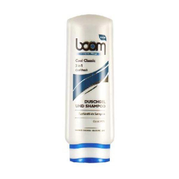 Boom Cool Classic 2 in 1 tusfürdő és sampon egyben 300 ml