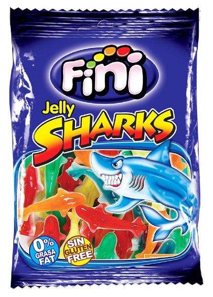 Fini 75-85G Sharks (Jelly) Gluténmentes, 0% Zsír 10304