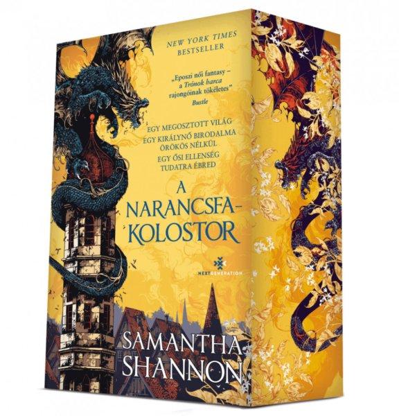 Samantha Shannon - A Narancsfa-kolostor - éldekorált