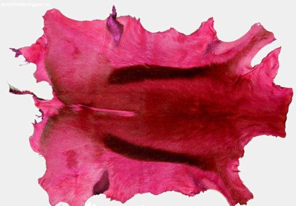 Trophy-Art festett valódi antilop bőr, rózsaszín