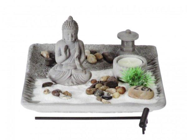 Buddha Zen kert, 20 x 20 x 11 cm