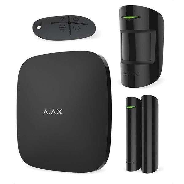 AJAX biztonságtechnikai kezdőcsomag fekete (AJ-KIT-BL)