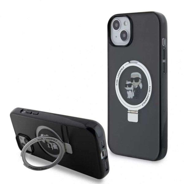 Karl Lagerfeld tok fekete KLHMP15MHMRSKCK Iphone 15 Plus készülékhez