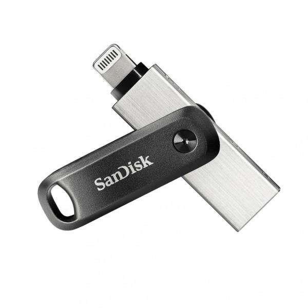 Sandisk 256GB iXpand flash Drive Go Fekete-ezüst