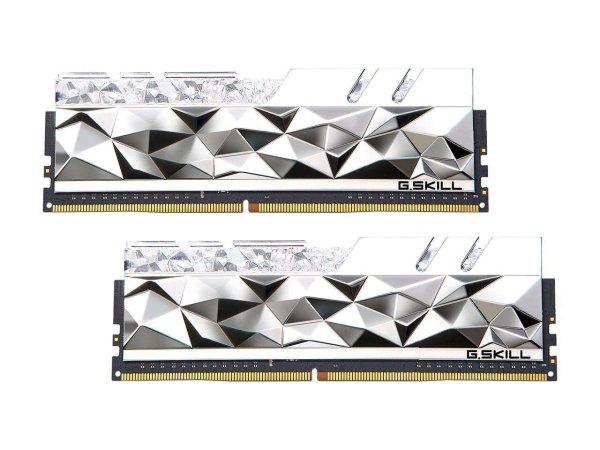 G.Skill 64GB / 4000 Trident Z Royal Elite Silver DDR4 RAM KIT (2x32GB)
