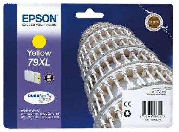 Epson T7904 Tintapatron Yellow 17,1ml No.79XL, C13T79044010