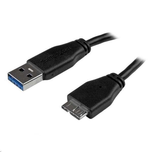 StarTech.com USB -> Micro USB kábel fekete (USB3AUB3MS) (USB3AUB3MS)