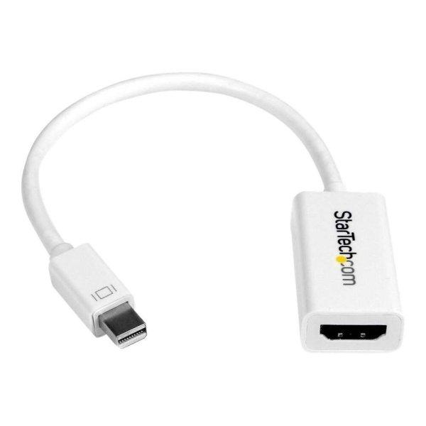 StarTech.com MDP2HD4KSW video átalakító kábel 0,15 M Mini DisplayPort HDMI
Fehér (MDP2HD4KSW)