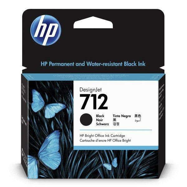 HP 3ED71A (712XL) Black tintapatron