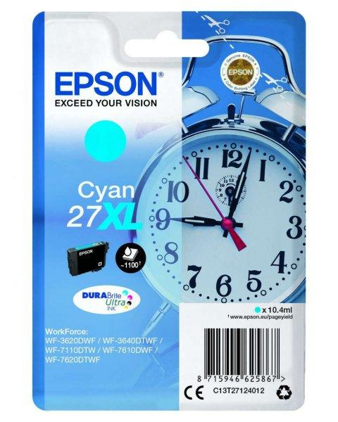 Epson T2712 Tintapatron Cyan 10,4ml No.27XL