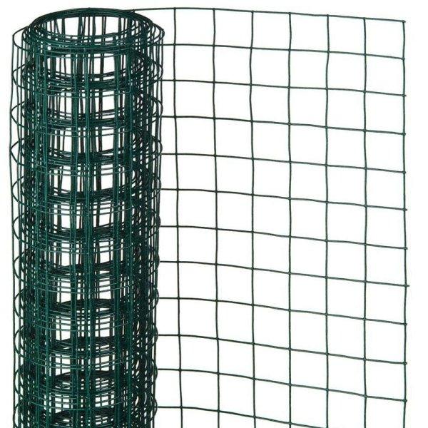 Műanyag bevonatú acél drótháló kerítés 1,8 x 30m, vastagság 1,5 mm