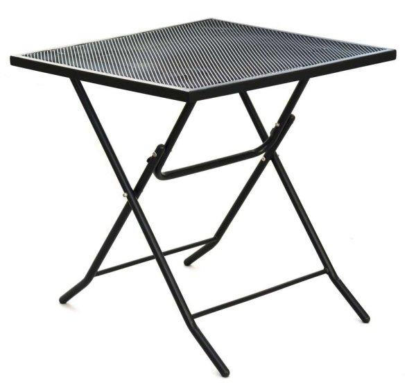 ROJAPLAST ZWMT-70F fém kerti összecsukható asztal, 70 x 70 x 72 cm - fekete
()