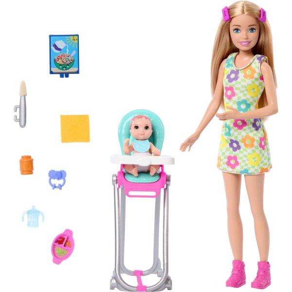 Mattel Barbie Family & Friends Skipper Bébiszitter játékszett
